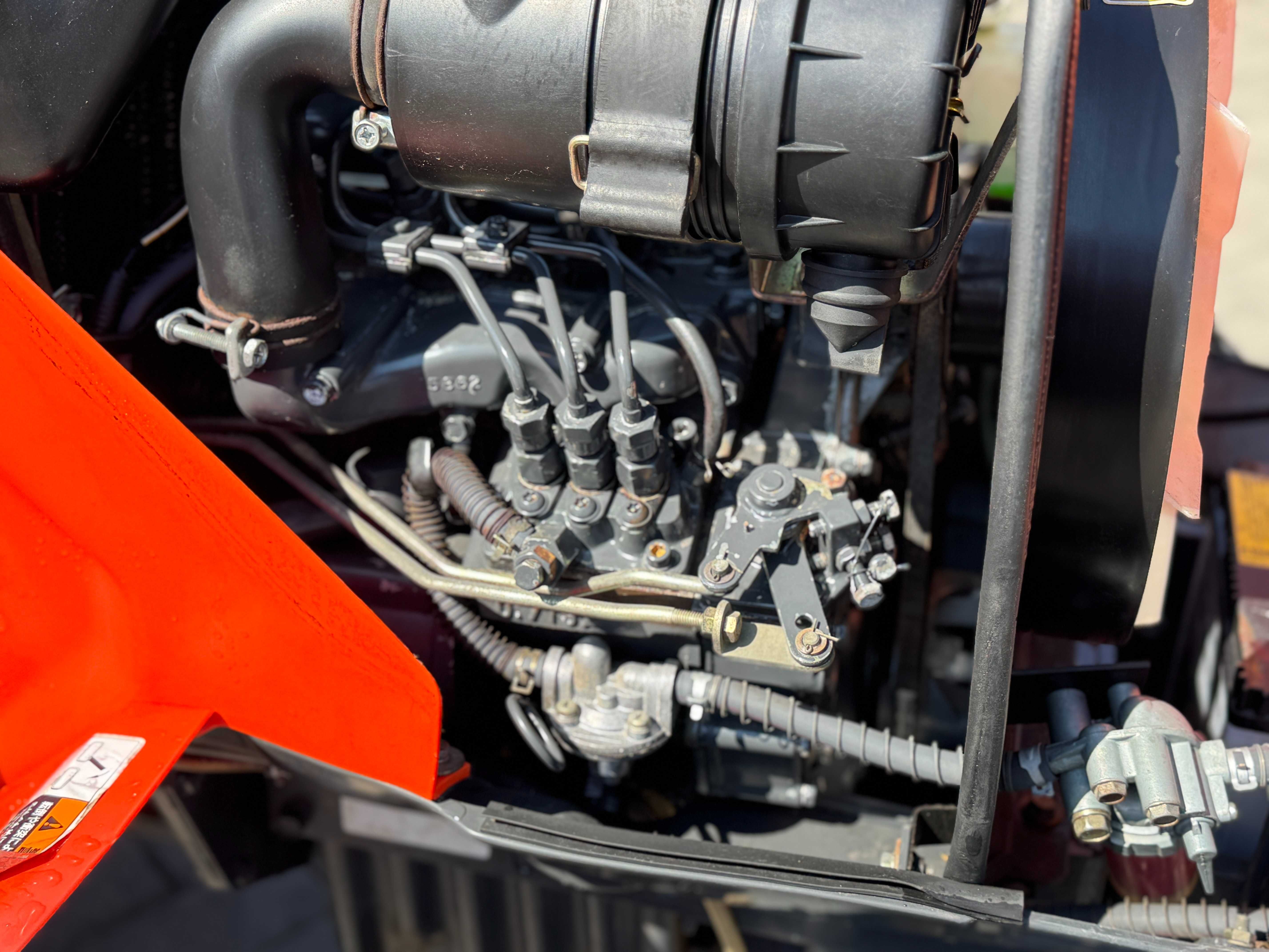 Японський трактор KUBOTA ASTE A-14 + фреза