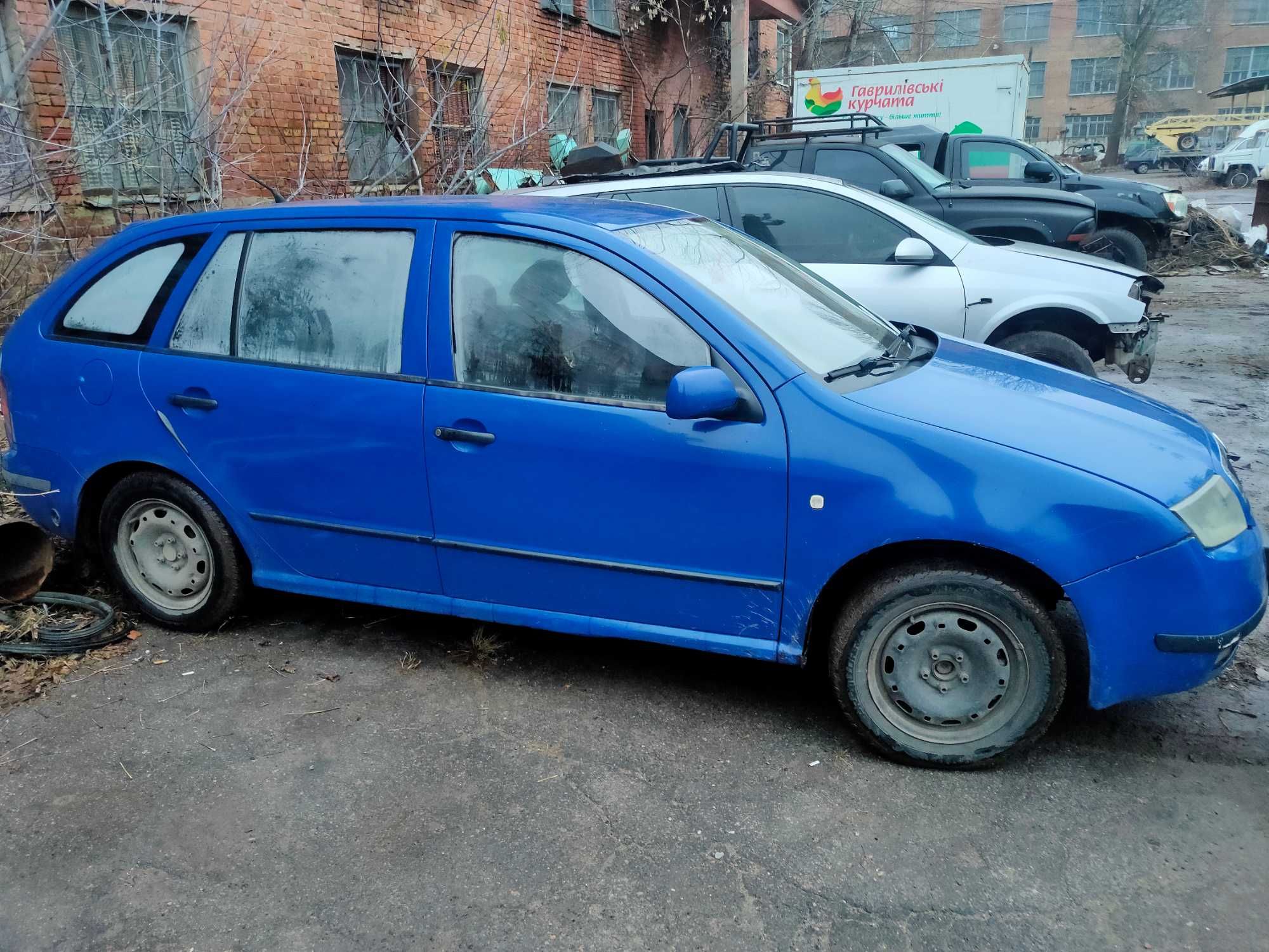 Разборка Skoda Fabia 1.4 MPI 2003