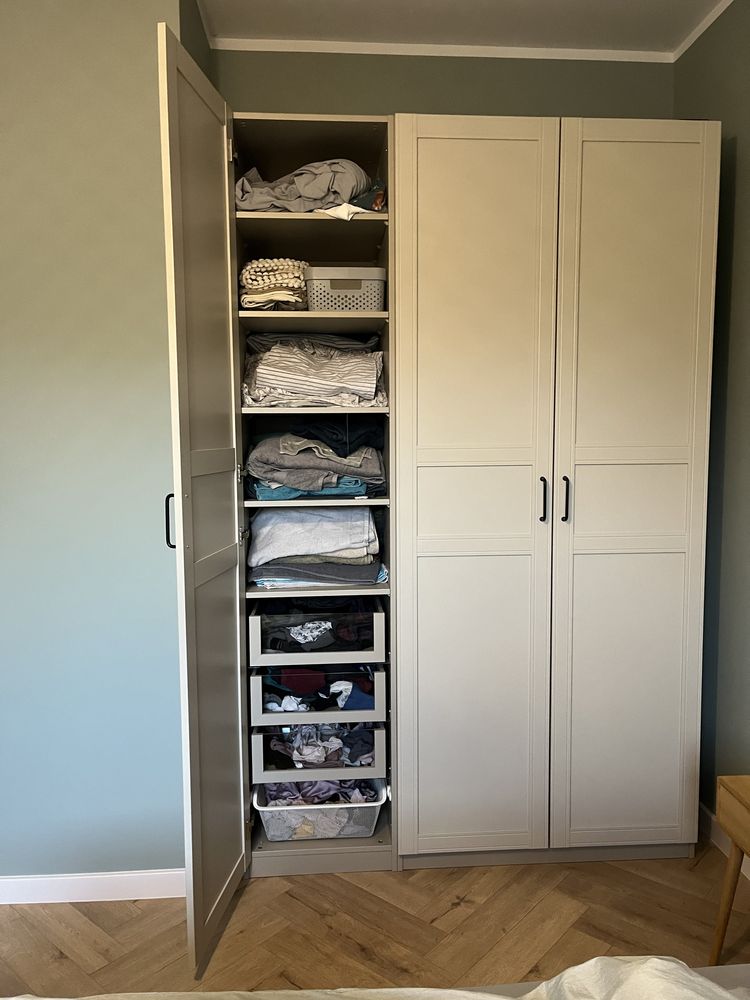 Ikea Pax 150cm szerokości szarobeżowa