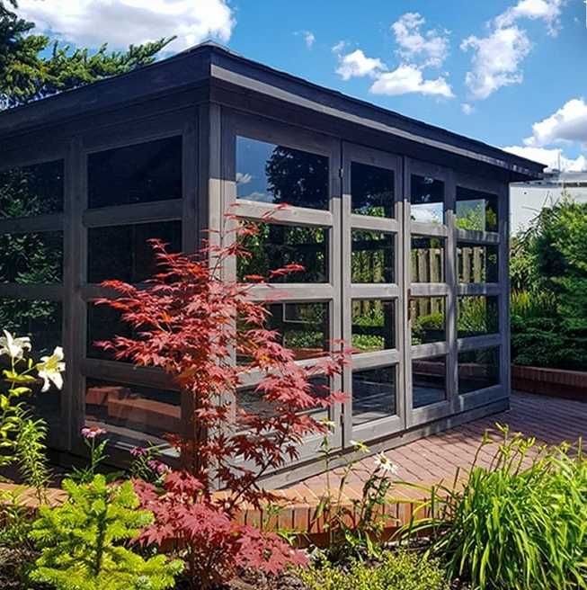 DOMEK SZKLANY 4x3 ALTANA SZKLANA 4x4 altana 5x5 sauna jacuzzi MDN10B