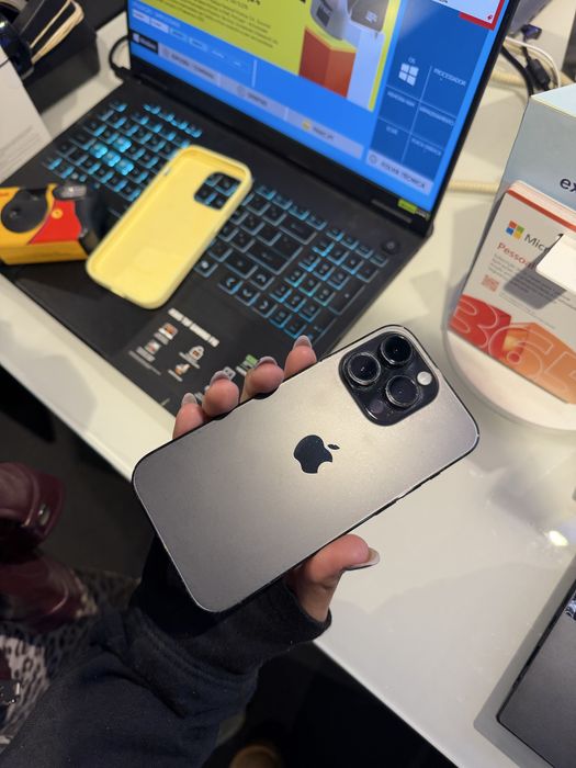 Iphone 14 pro 256gb preto negociavel