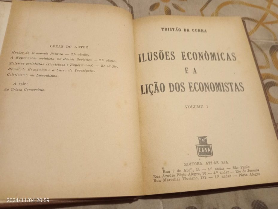 Obras de Tristão da Cunha
