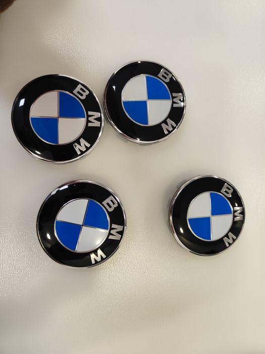 Centros de jante Bmw - Símbolo M - Artigos Novos e Originais