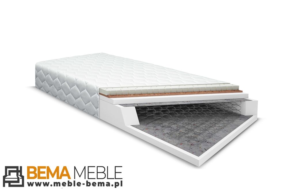 Materac Kieszeniowy Sprężynowy Pocket 80x200 90x200 120x200 140x200