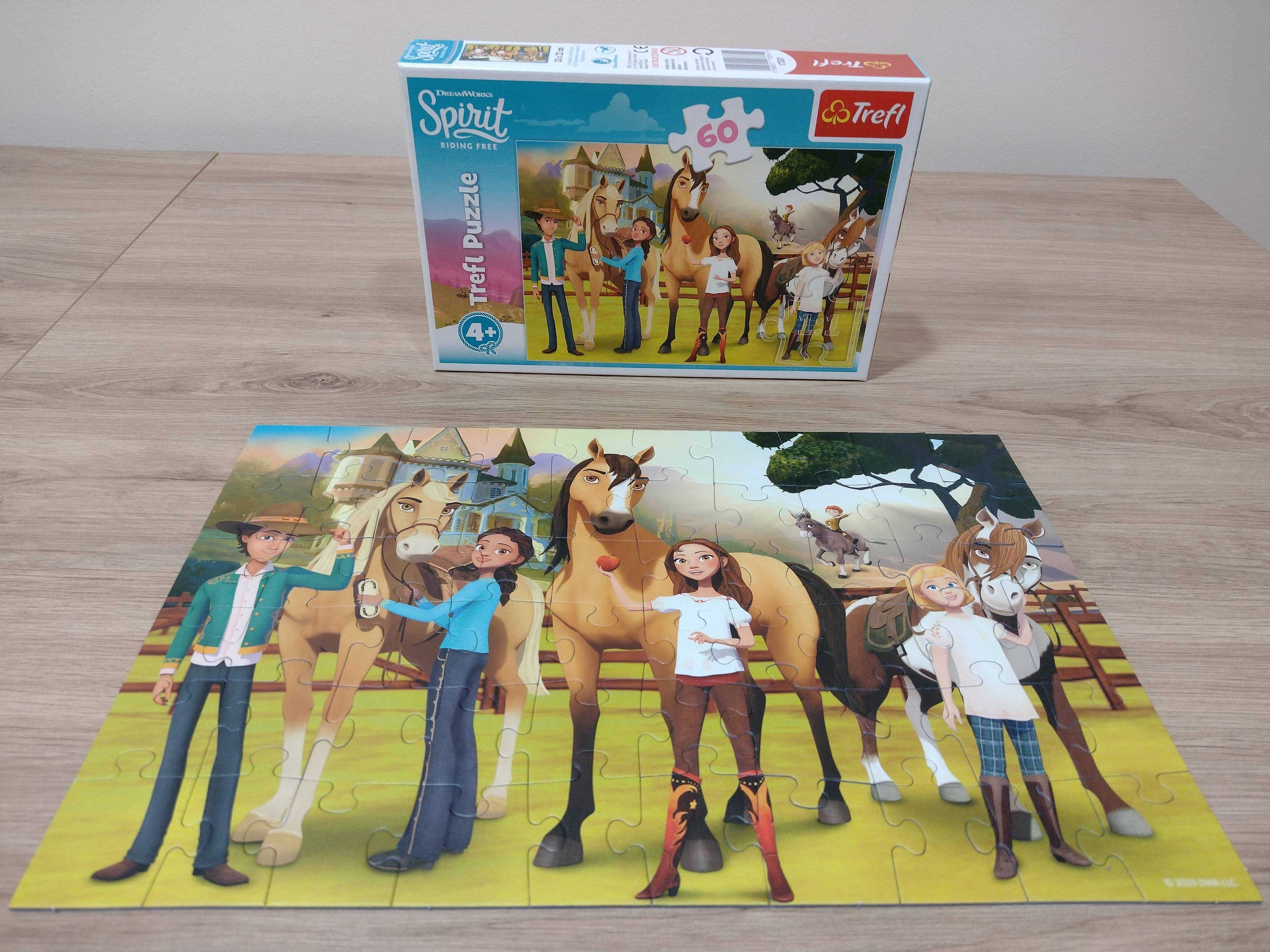 Puzzle Mustang z Dzikiej Doliny - 2 zestawy