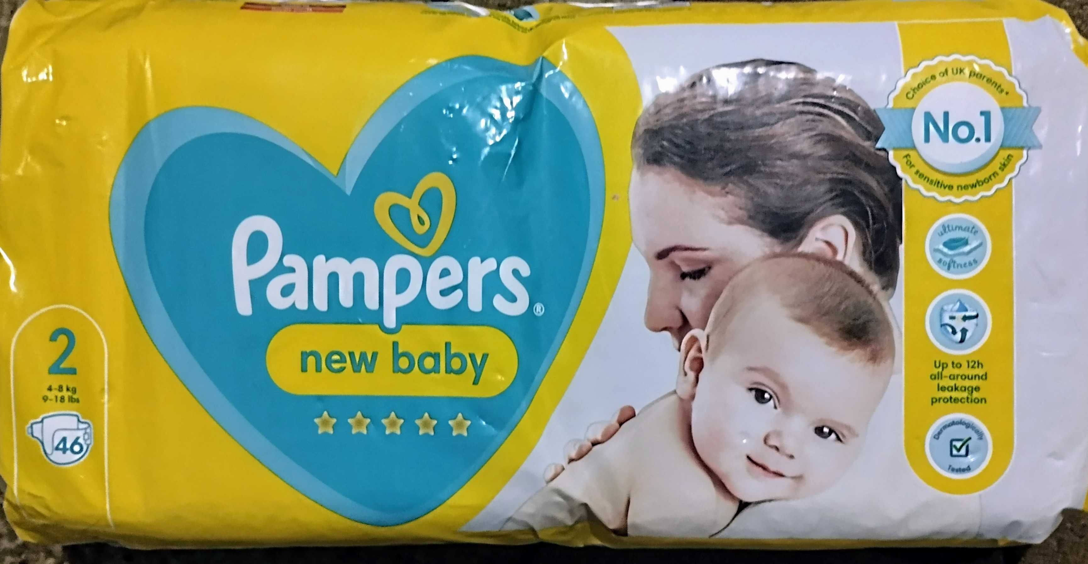 Продам детские подгузники №2 (4-8кг) фирмы Pampers Памперс