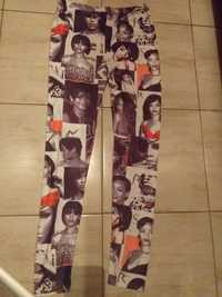 Legginsy twarze roz.S