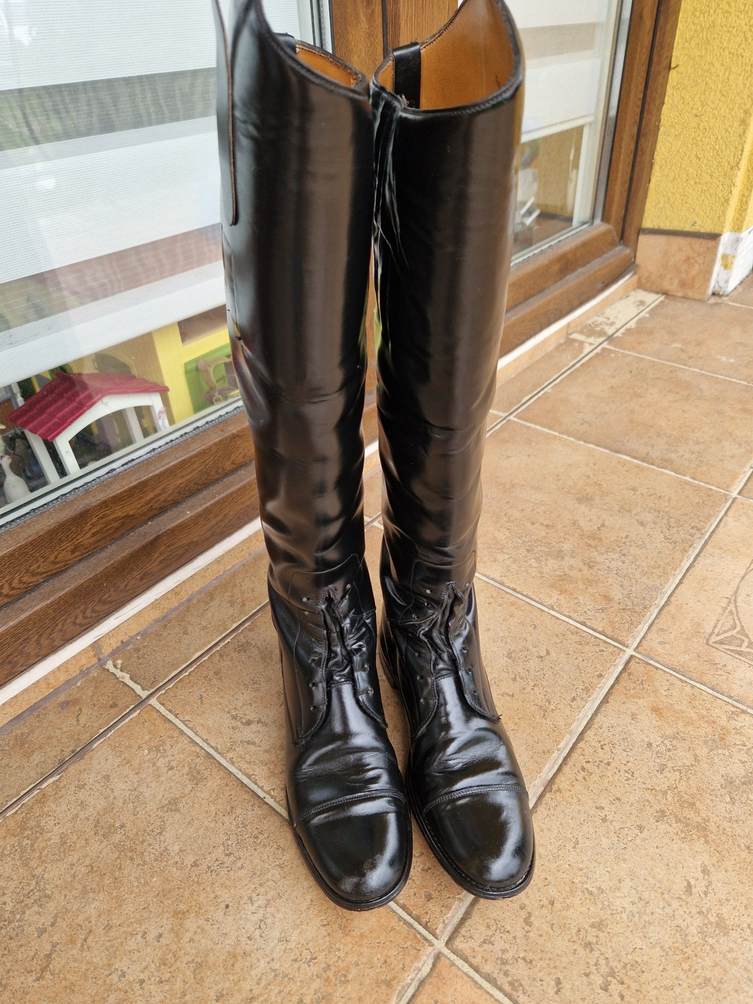 Oficerki jeździeckie buty do jazdy konnej 38
