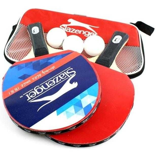 Slazenger 2xRakietka 3xPiłeczka PINGPONG 6-elem Zestaw Tenisa Stołoweg