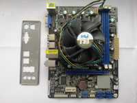 Материнська плата ASRock H61M-VS + Intel Pentium G630 + кулер