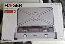 Fogao a gas  portátil haeger 2 bicos