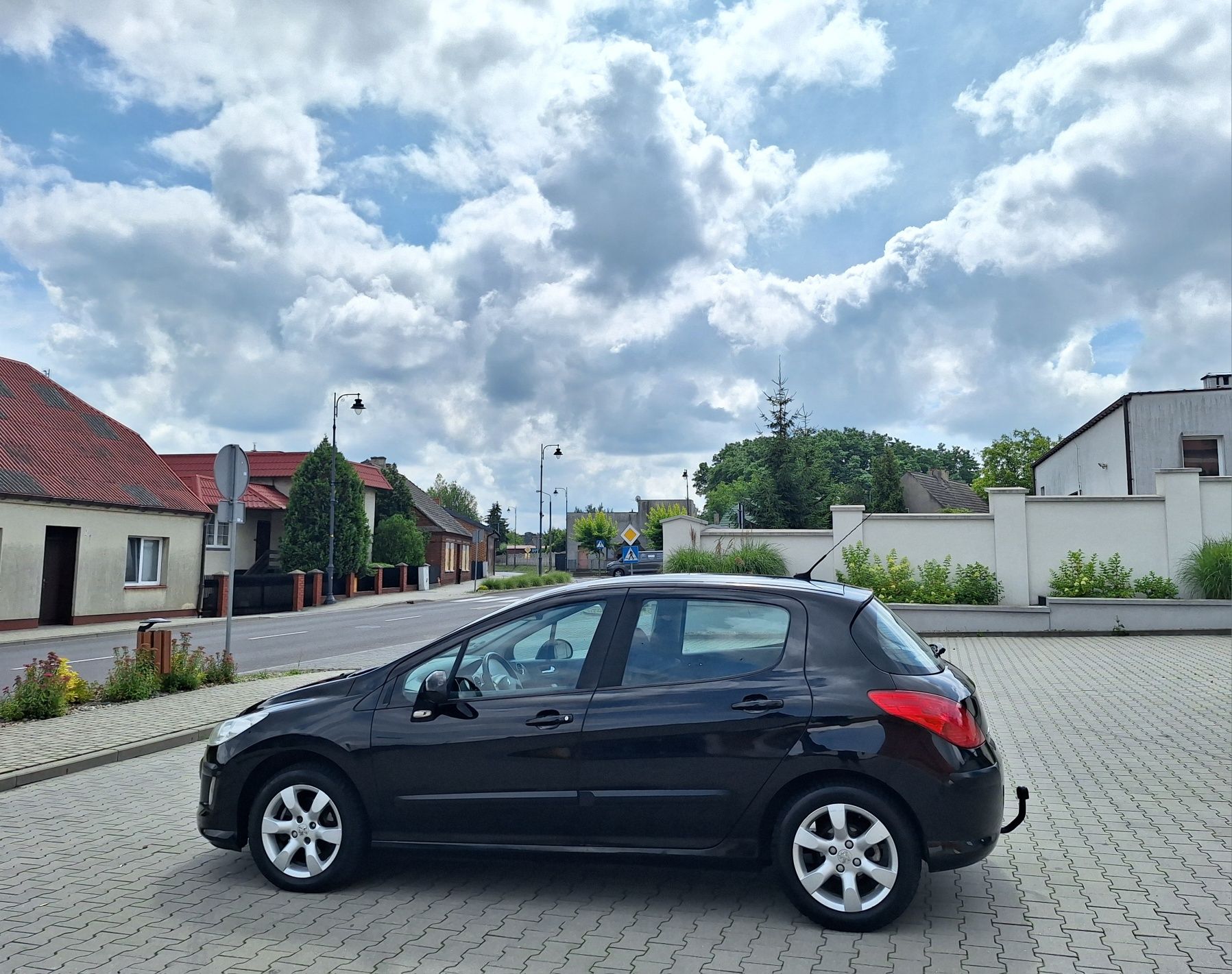 Peugeot 308 1.6 120km* czarny* climatronik*wielofunkcja*alufelgi*isofx