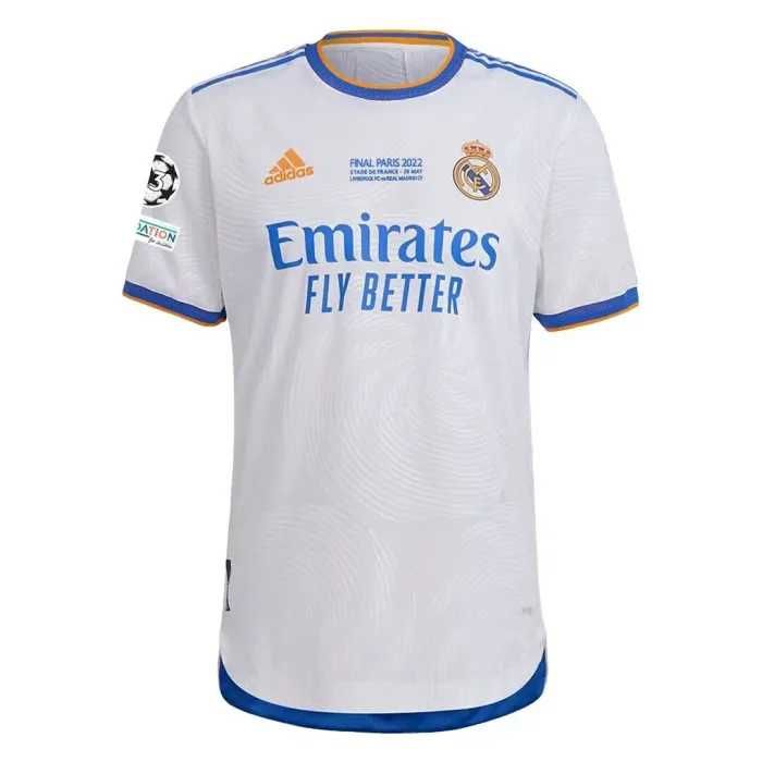 Koszulka Piłkarska Real Madryt Finał UCL 2022, S, M, L, XL, XXL