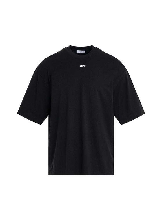 Футболка OFF-WHITE Arrow Embroidered Skate T-Shirt Black