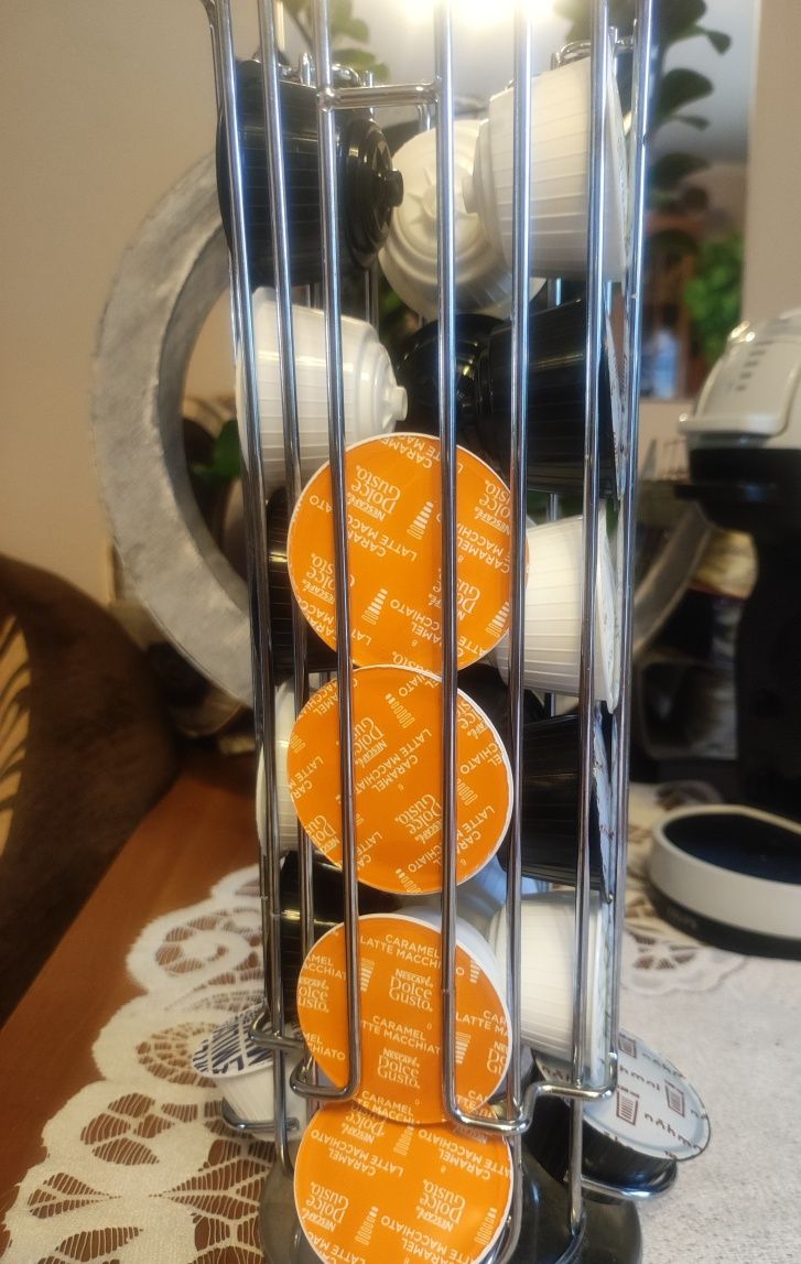 Stojak obrotowy na kapsułki Dolce Gusto