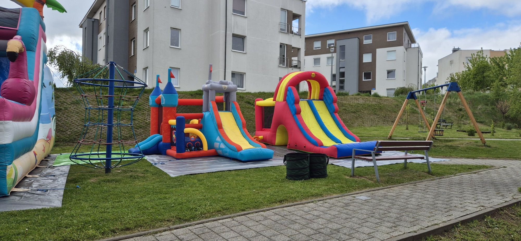 Dmuchańce na wynajem dmuchana zjeżdżalnia komunia urodziny zamek