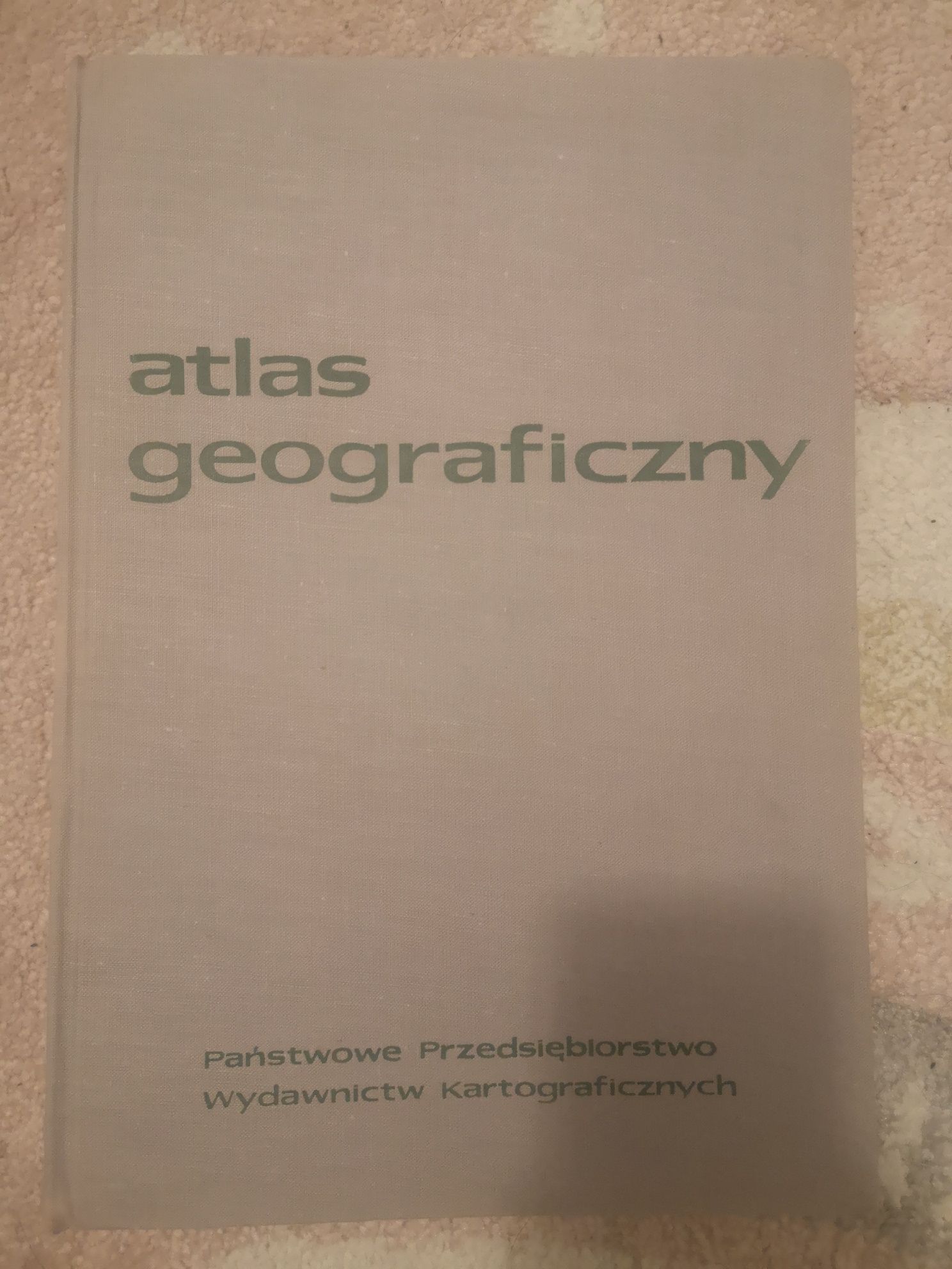 Atlas geograficzny Państwowe Przedsiębiorstwo Wydawnict