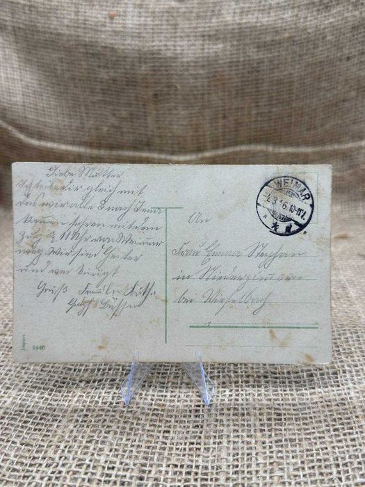 B731 pocztówka original wojsko Pruskie ww1 LUX