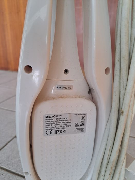 Mopa a vapor SilverCrest 1500W – Limpeza a vapor