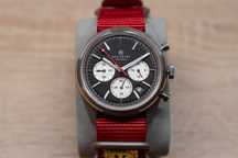Zegarek Accurist chronograf na pasku NATO.