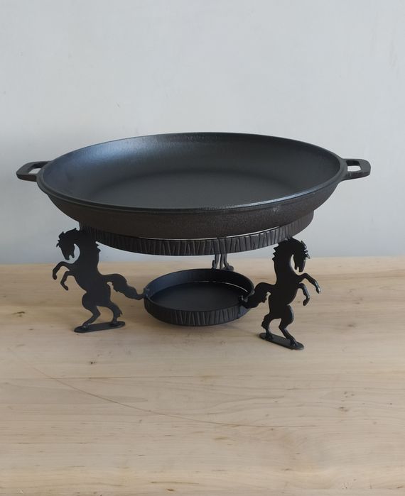 Підставка Буцифал для казана 8-32л .подставка под казан татарський.