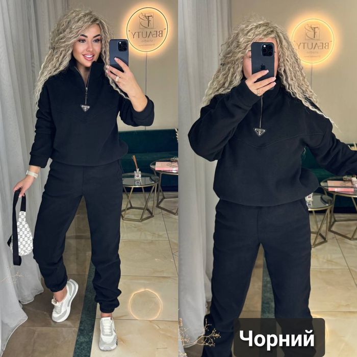 ‼️Жіночий флісовий костюм. Фліс ПОЛАР. Р: 42-44, 46-48, 50-52