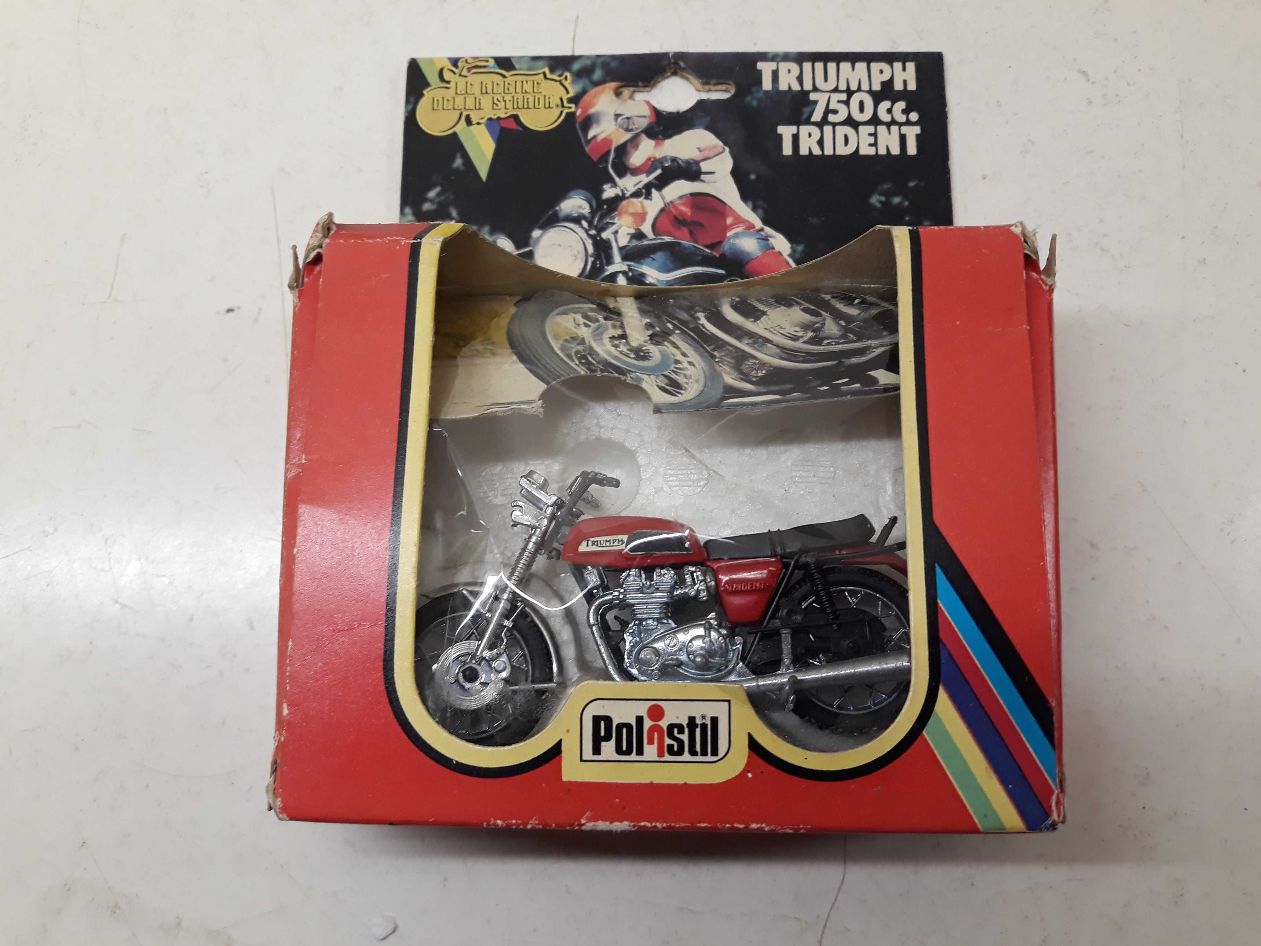 Model Triumph 750cc Trident Polistil