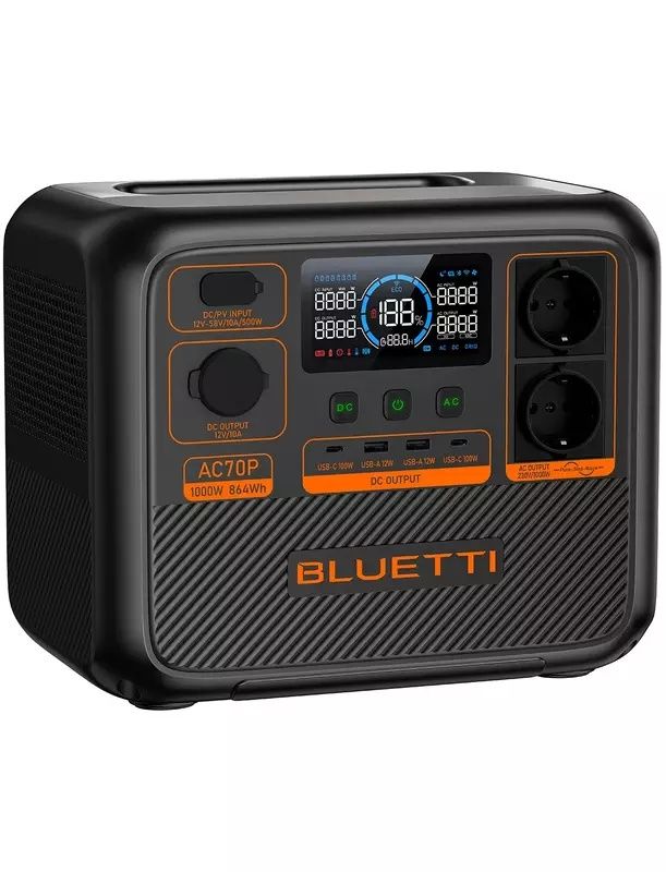Зарядна станція bluetti AC70P/ зарядная станция блюэтти ац 70 р п