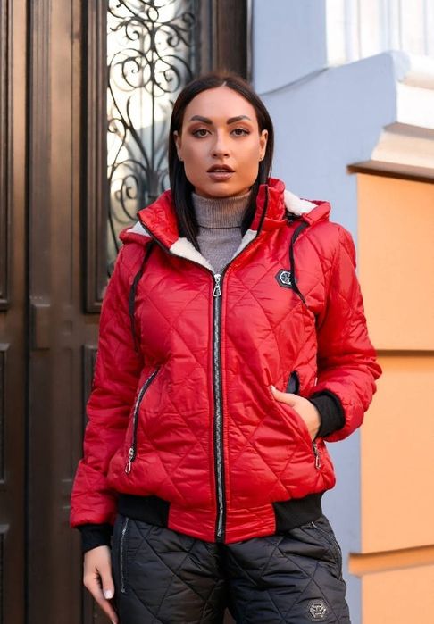 Куртка женская зимняя на овчине