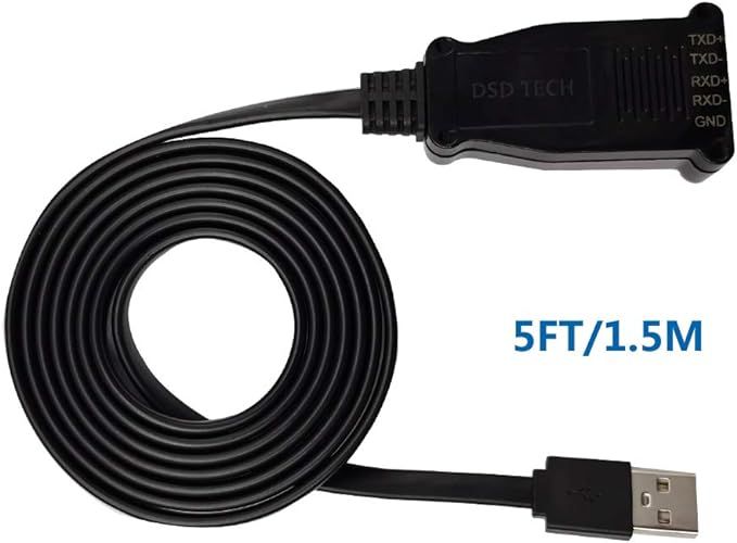 dsd tech sh-u11l kabel usb do rs485 rs422 z chipem ftdi ft232 1,5 m