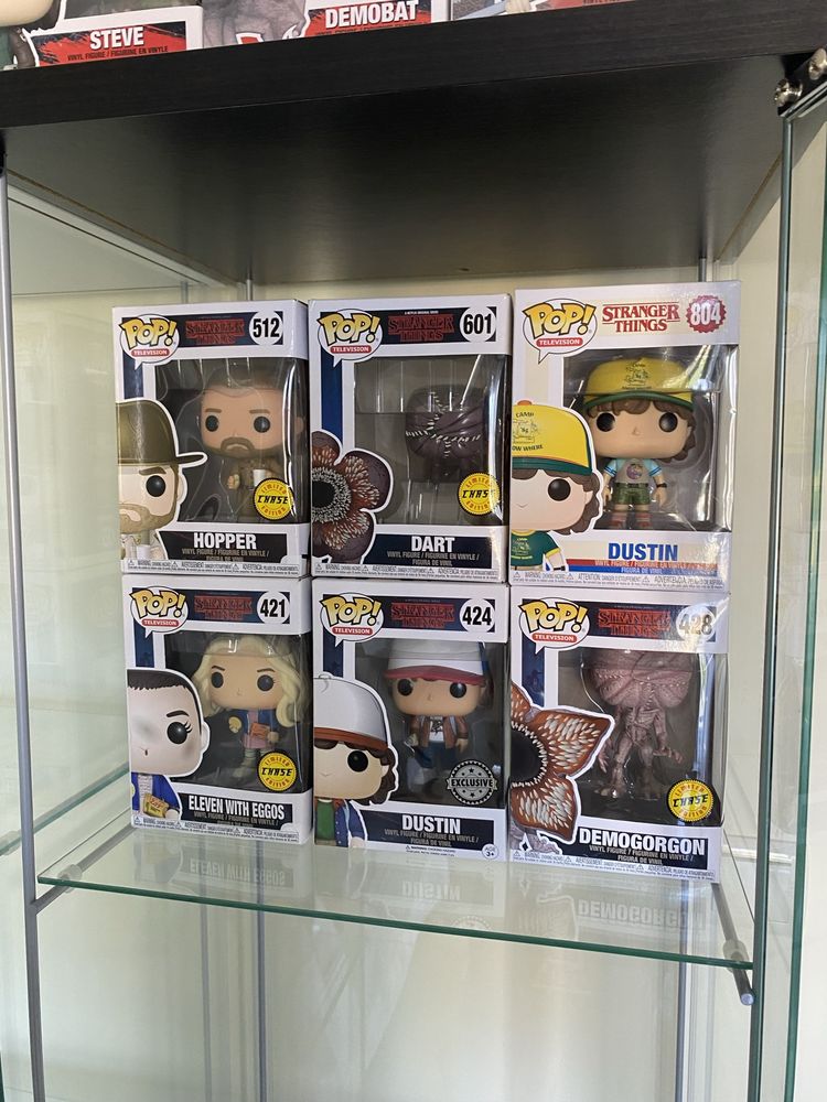Funko pop stranger things Chases e exclusivos