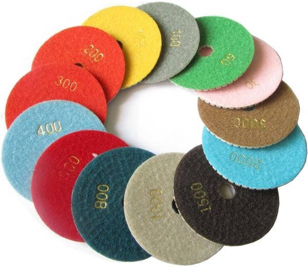 Круг алмазный для полировки черепашка-сота мрамор, плитка керамогранит