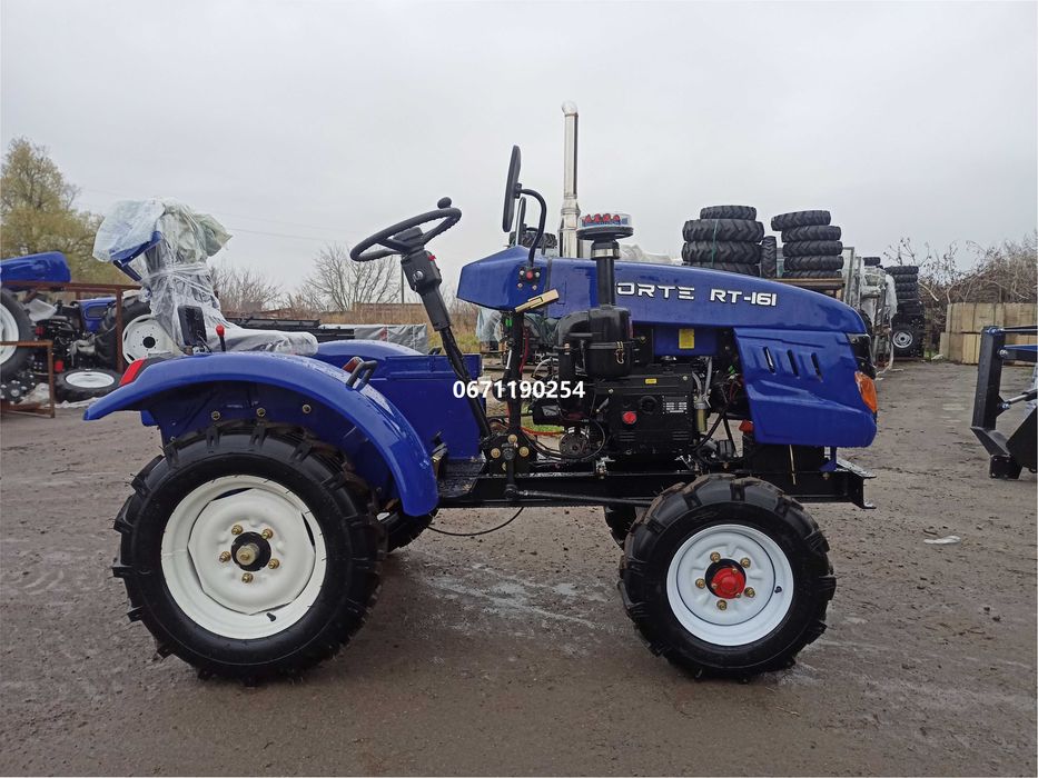 Мототрактор Forte RT 161 ФОРТЕ+Фреза і Плуг Форте безкоштовна доставка