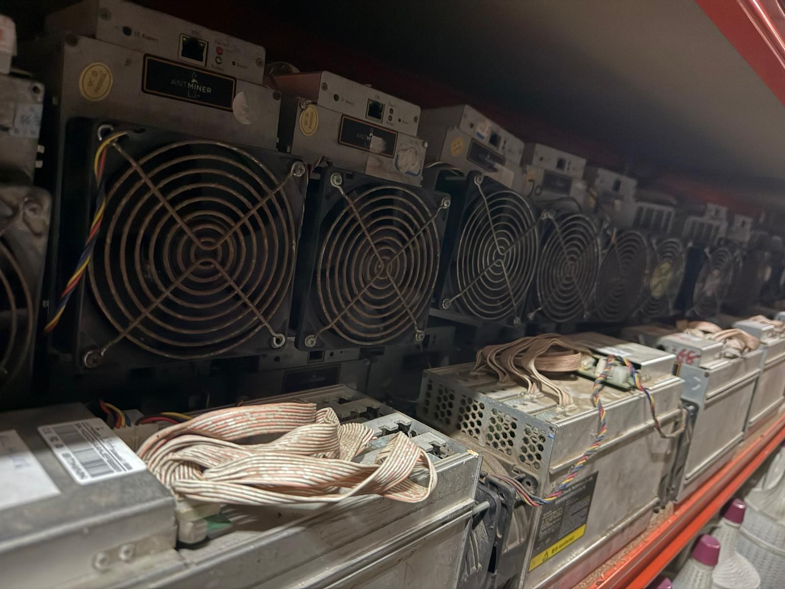 68xAntminer L3+ 500mhs