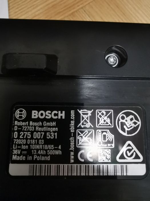 Bateria do roweru Bosch Powerpack 500