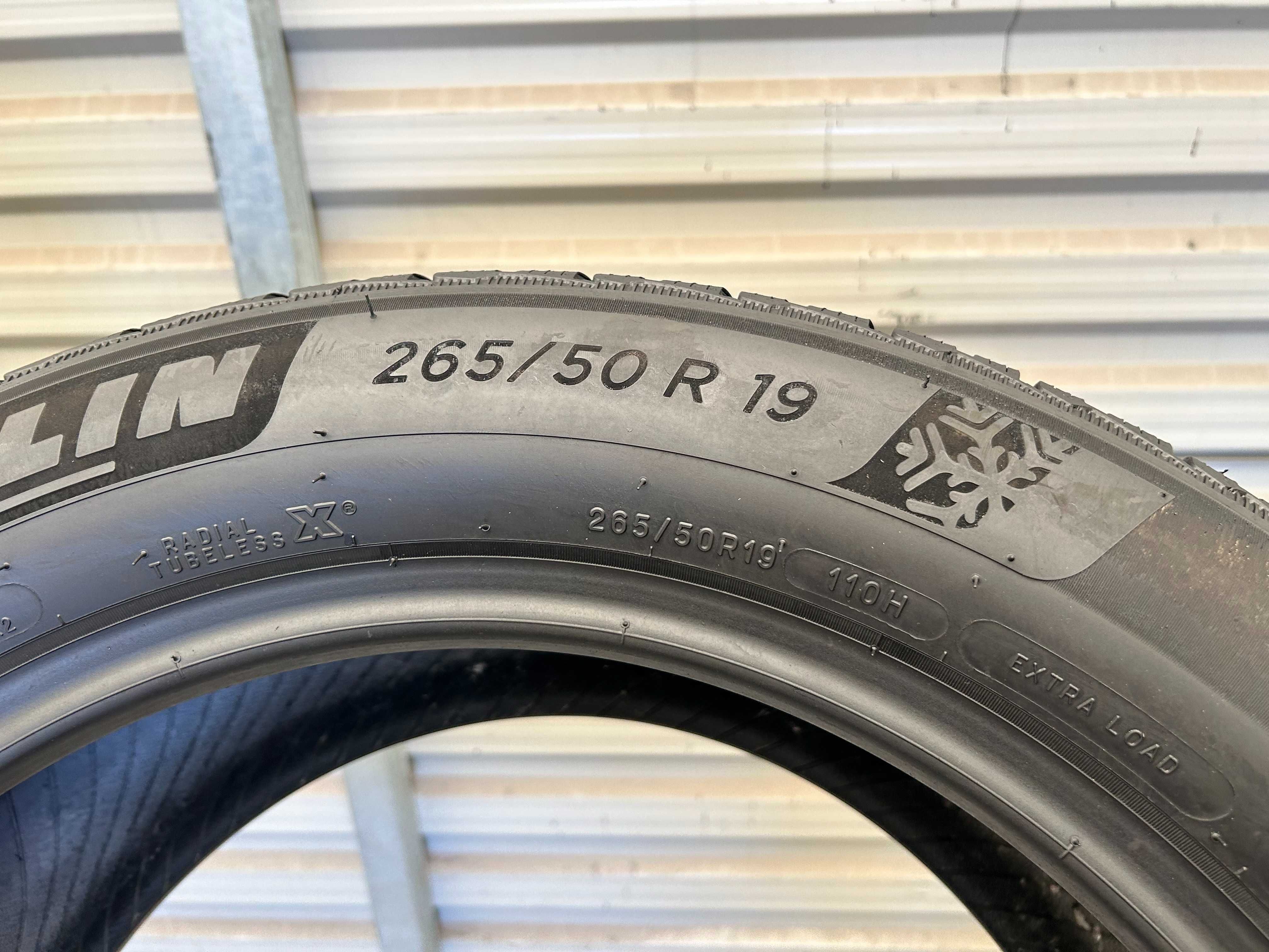 2szt zimowe 265/50R19 Michelin PilotAlpin5 RSC 7,4mm 2021r Z3368 gw