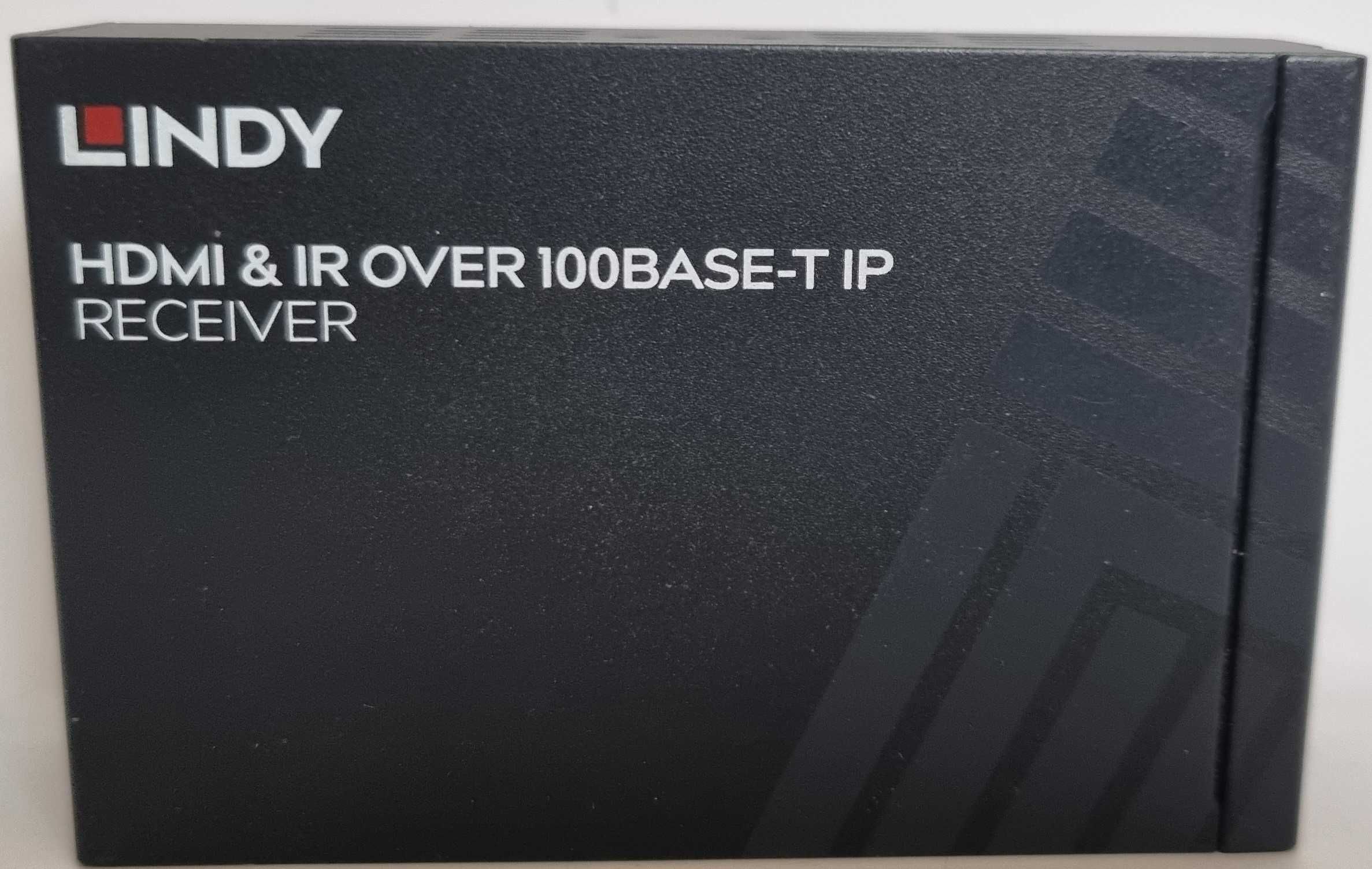 Przedłużacz HDMI over IP firmy Lindy   AV HDMI RJ45 120M (38126)