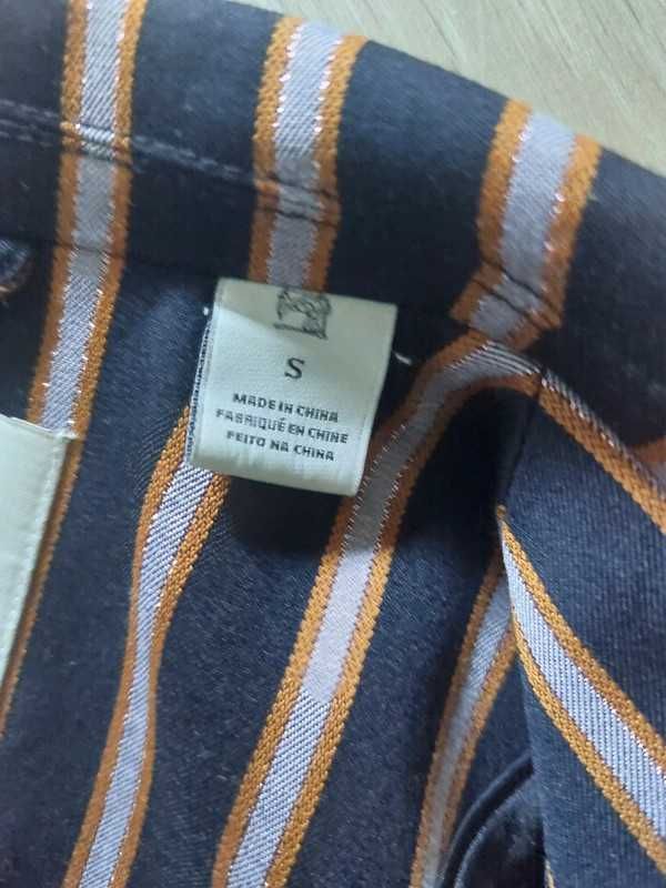 Scotch & Soda czarna marynarka w paski roz. S