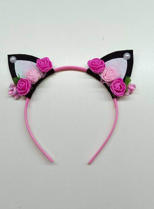 Вушка киці, маска киці, костюм киці, маска кошки, маска кошечки