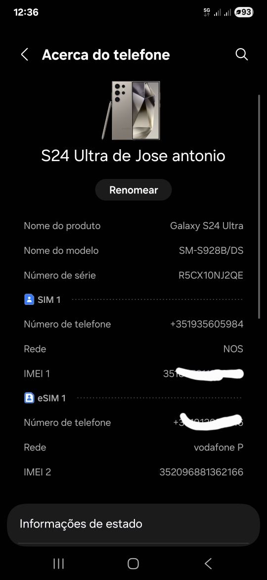 Vendo samsung s24 ultra