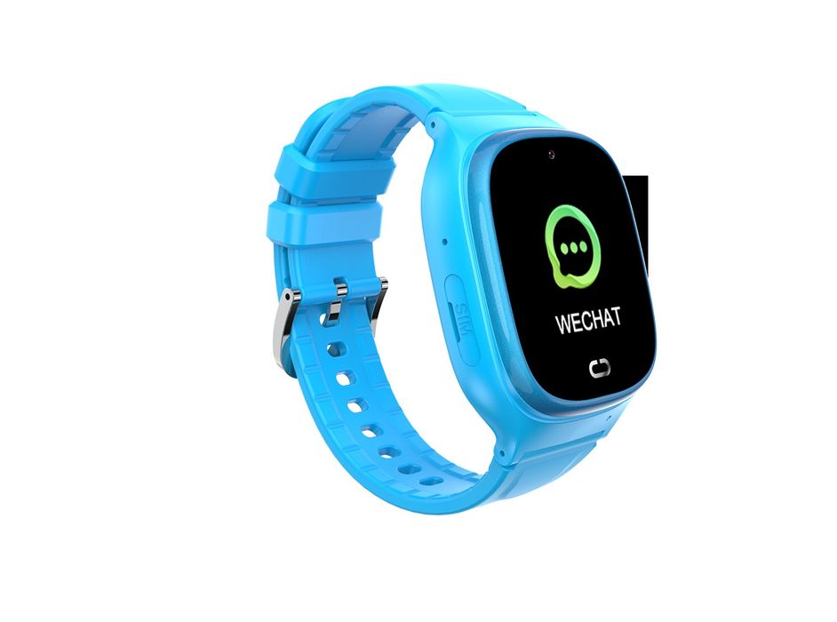 Wodoodporny Smartwatch Dziecięcy GPS Edukacyjny Niebieski 67 znaków