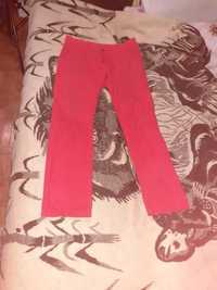 Spodnie męskie czerwone