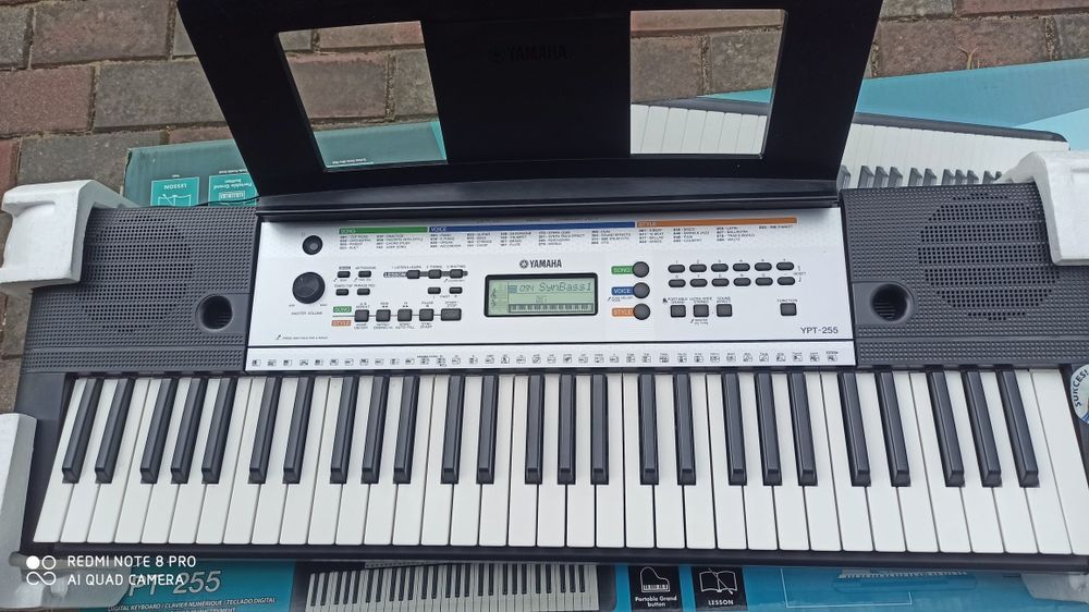 Yamaha YPT -255, keyboard, klawisze