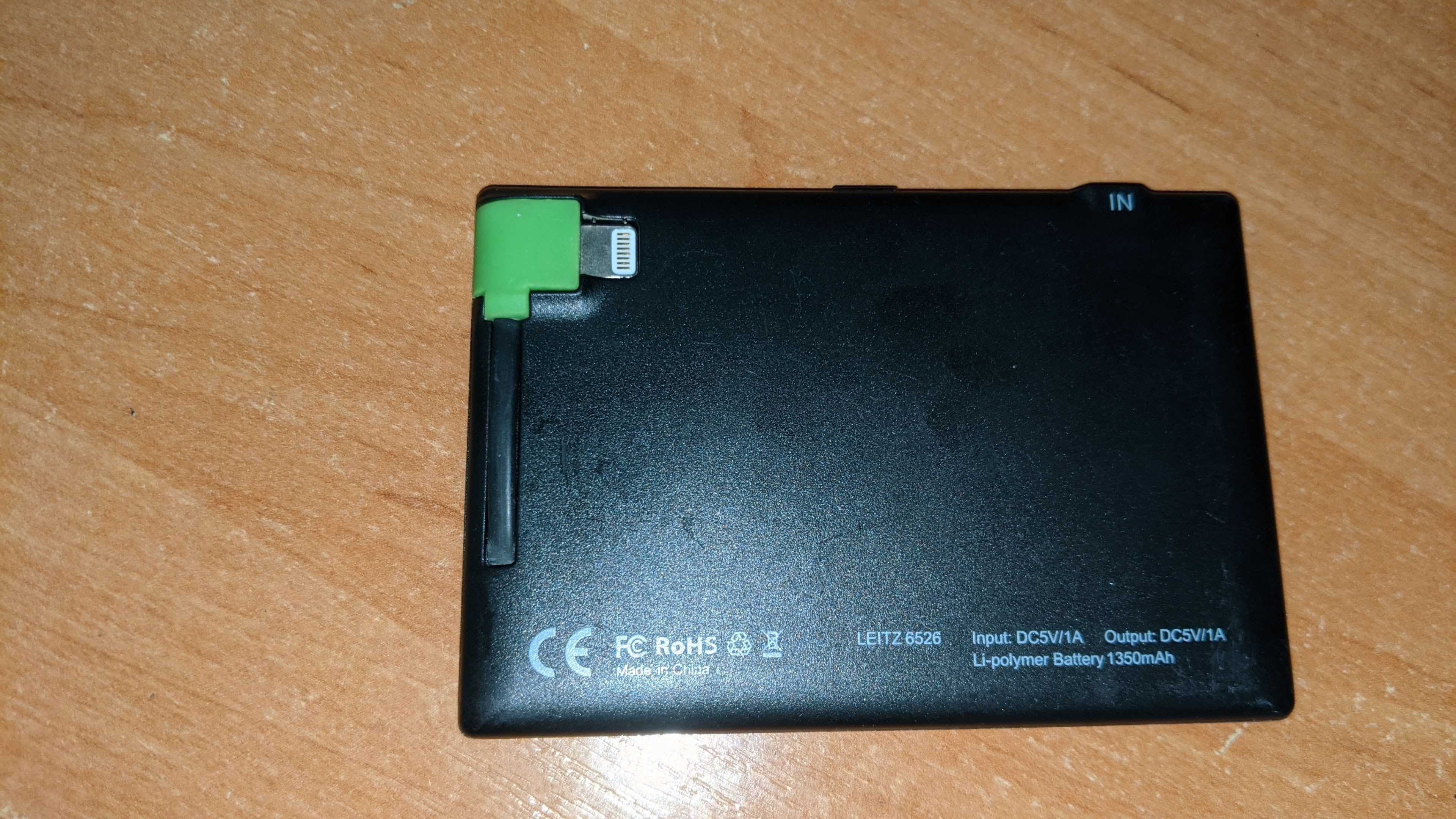 Power Bank Lightning Leitz 6526 для заряджання смартфонів Apple