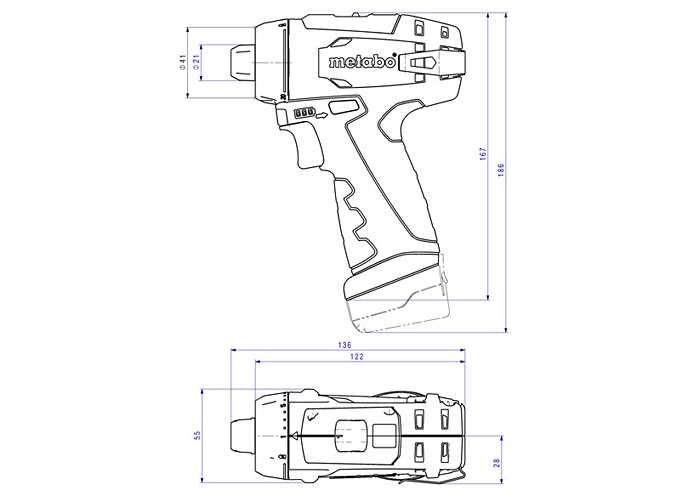 Акумуляторний шуруповерт METABO PowerMaxx BS Basic (600984000)