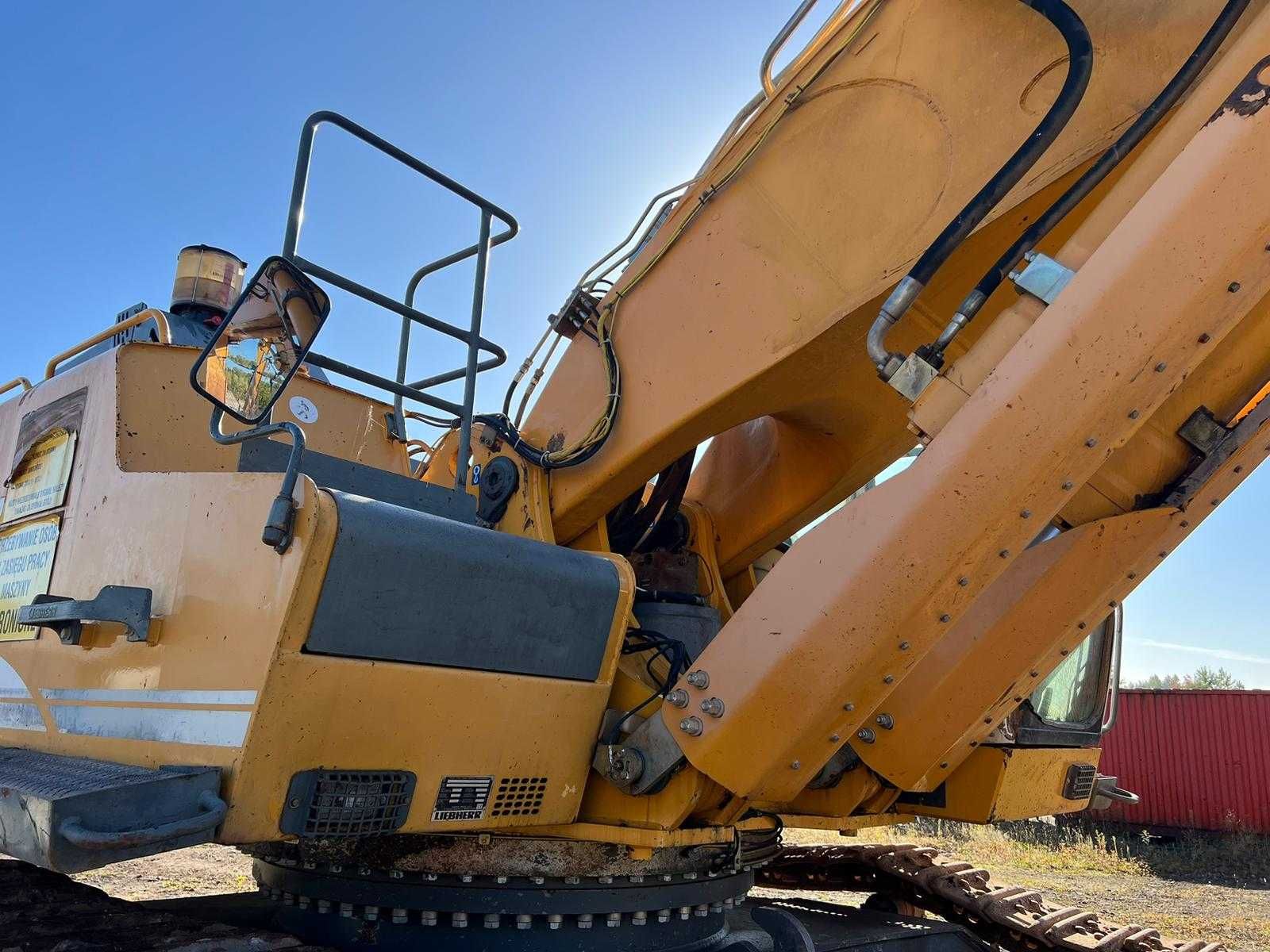 koparka Liebherr R 964 C HD części silnik pompy chłodnica zwolnica