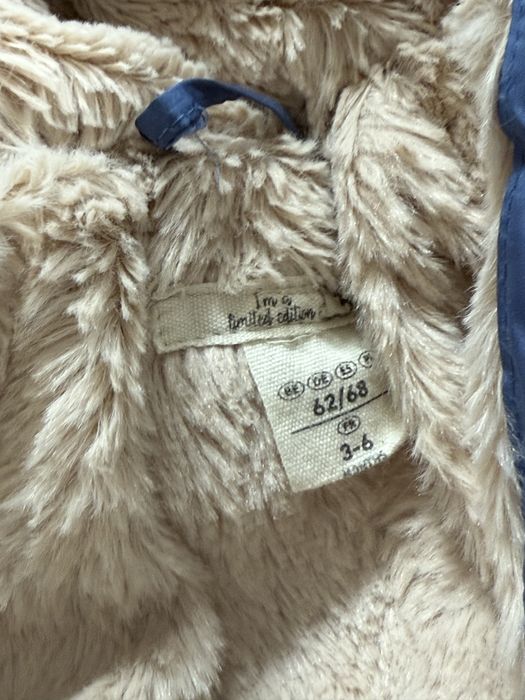 Дитячий зимовий комбінезон для хлопчика 3-6 міс