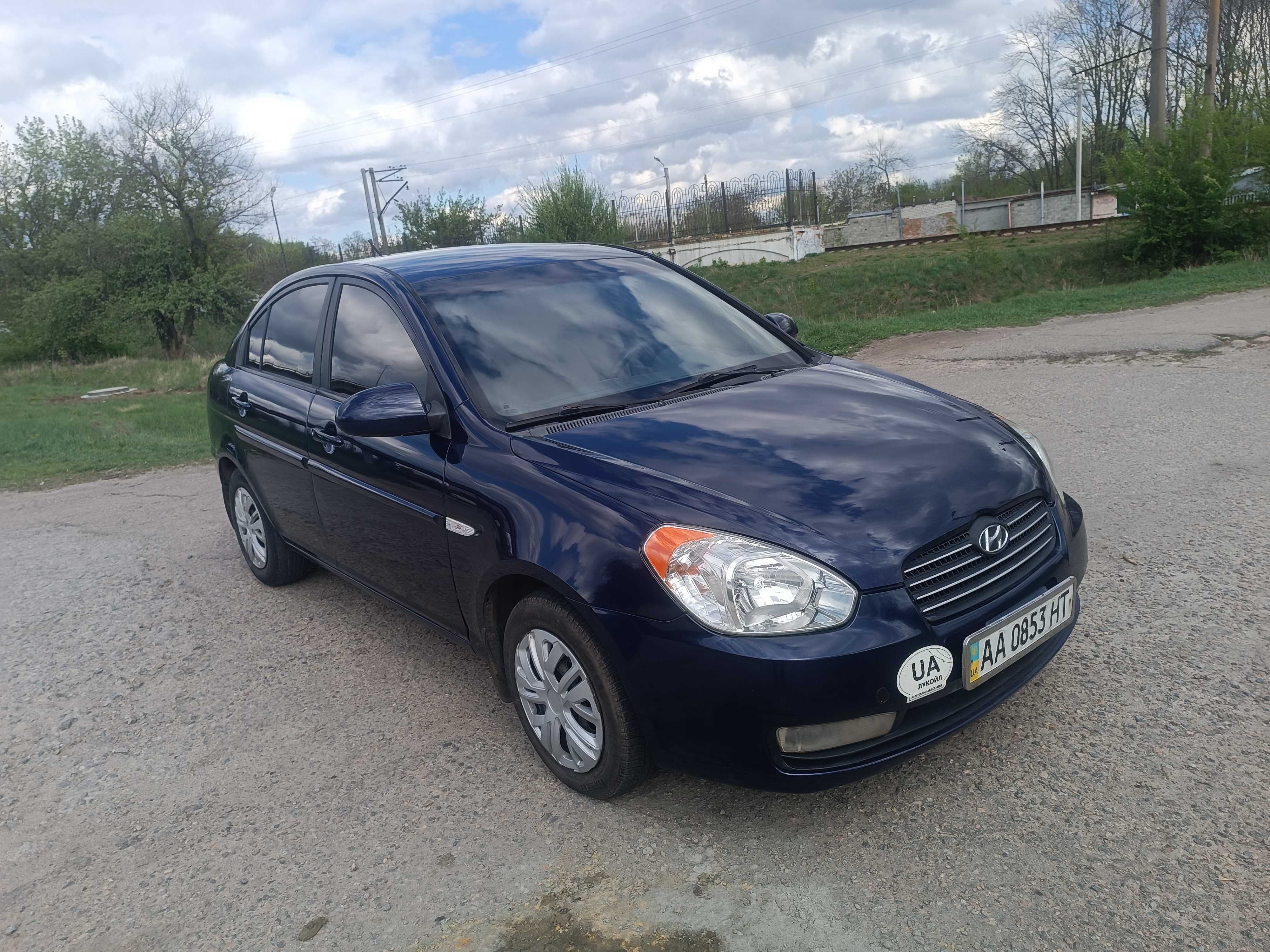 Hyundai Acсent 2008 год мотор 1.6 Газ Evro IV климат