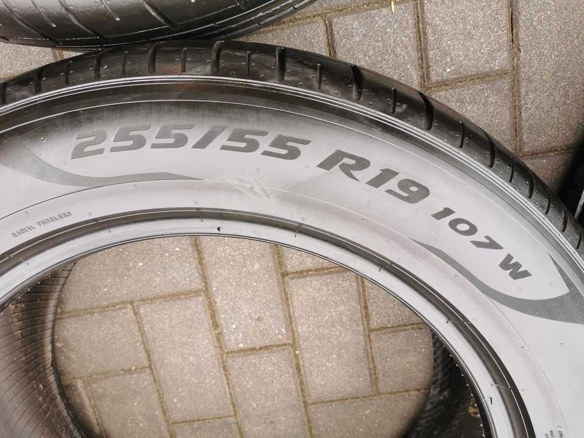 255/55 107W R19 PIRELLI PZERO PZ4 2020r 6.5mm Opony Letnie 4szt Tanio