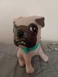 Brelok piesek mops